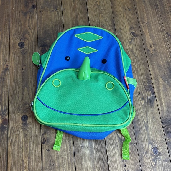 Skip hop zoo small Dakota dinosaur backpack - Picture 1 of 6